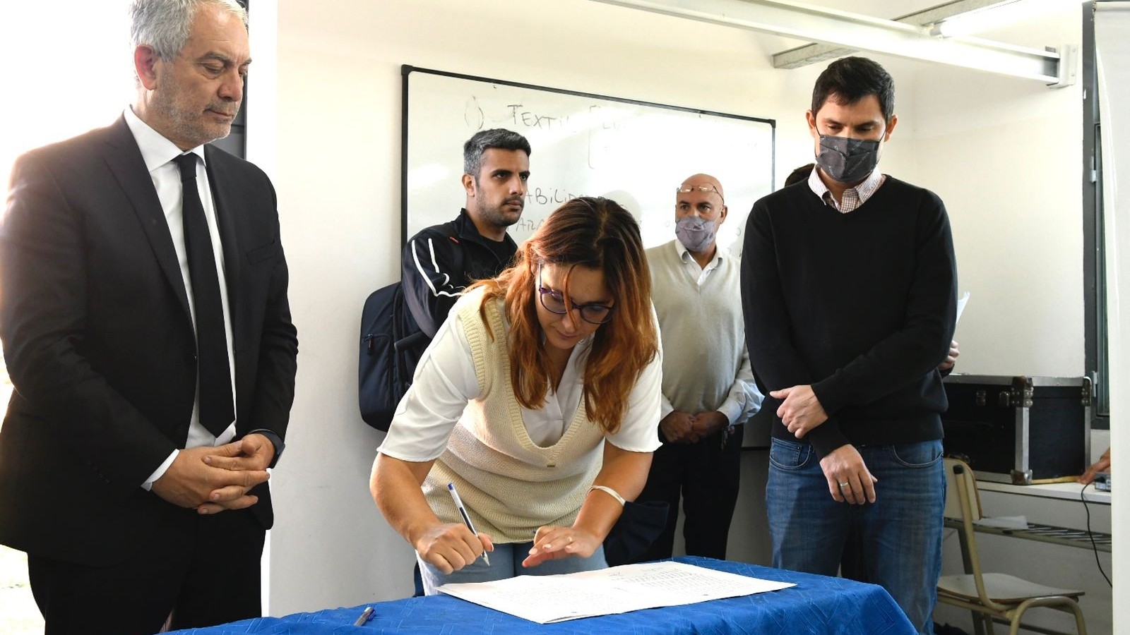 Alak y Ruiz Malec inauguraron taller de producción del Plan Qunita en cárcel de San Martín