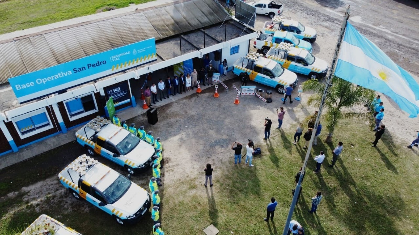 Ya funciona en San Pedro una nueva base operativa de control vehicular