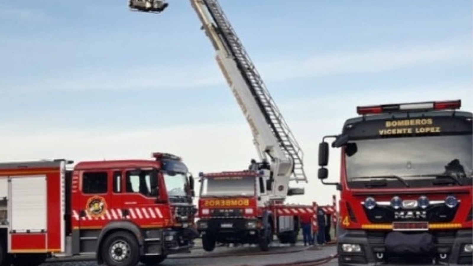 Los Bomberos Voluntarios harán una exposición en Vicente López