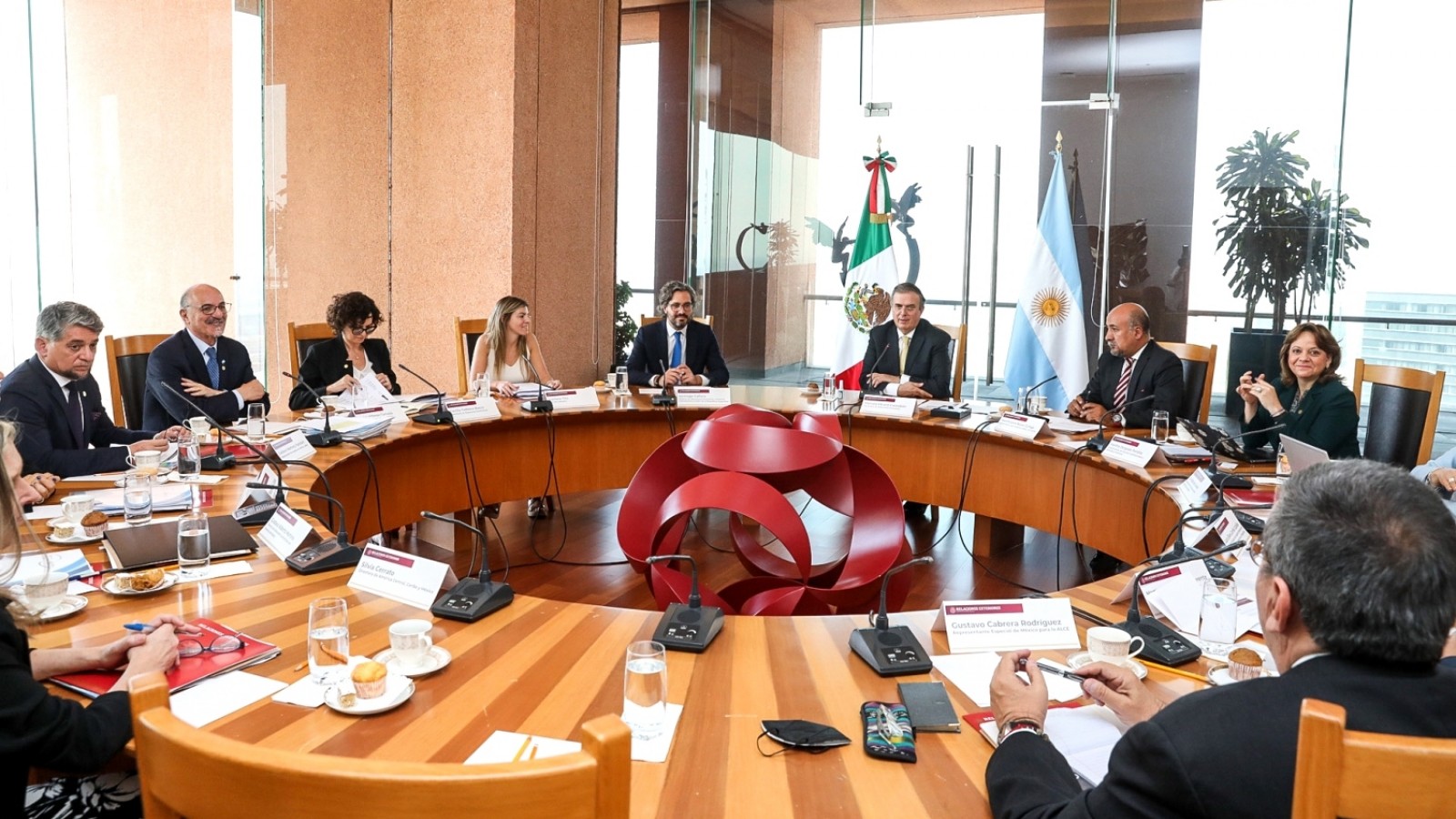 Cafiero: “Argentina y México siempre alzan la voz de los países emergentes”