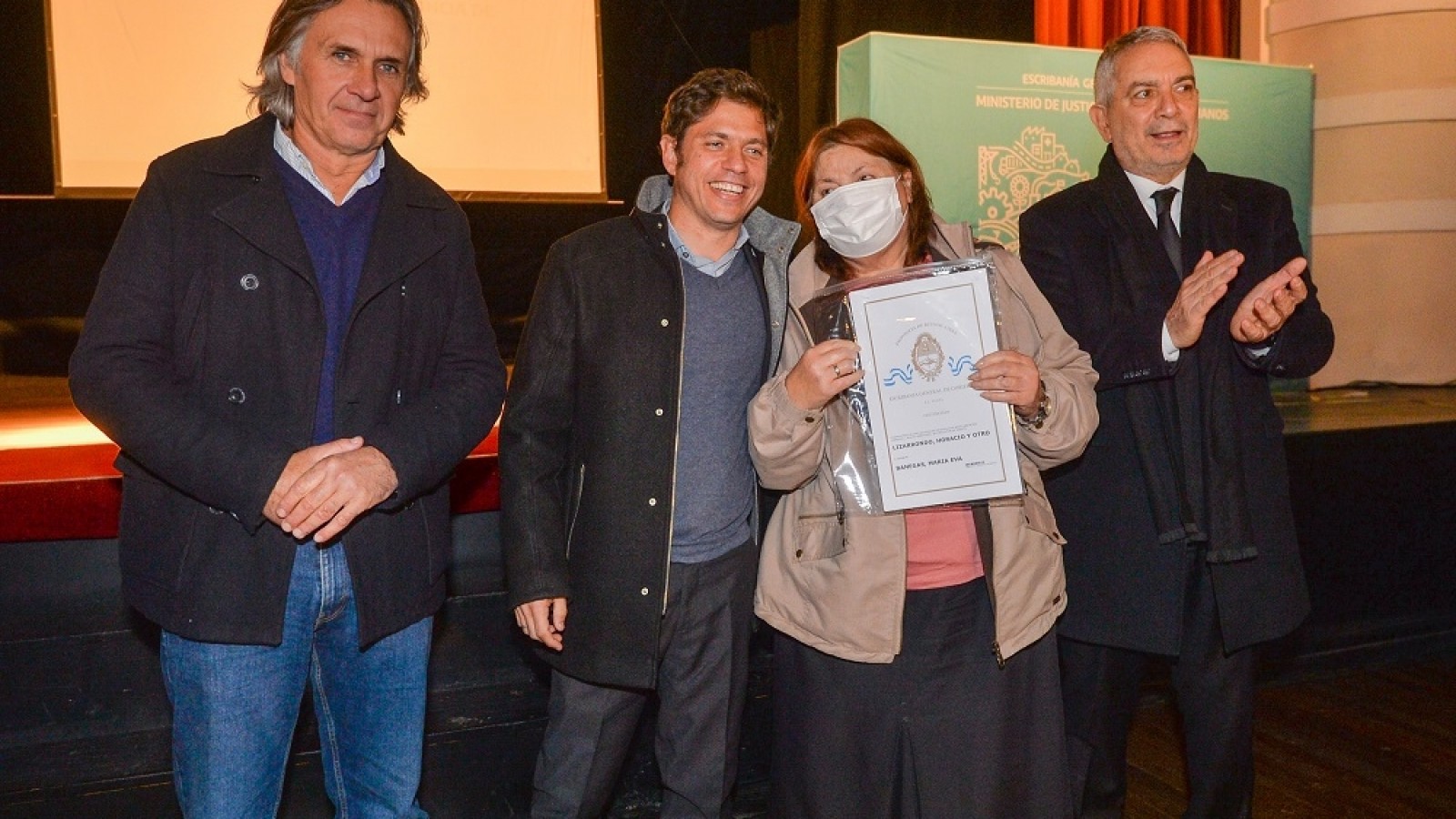 Se entregaron 141 escrituras gratuitas en Coronel Dorrego