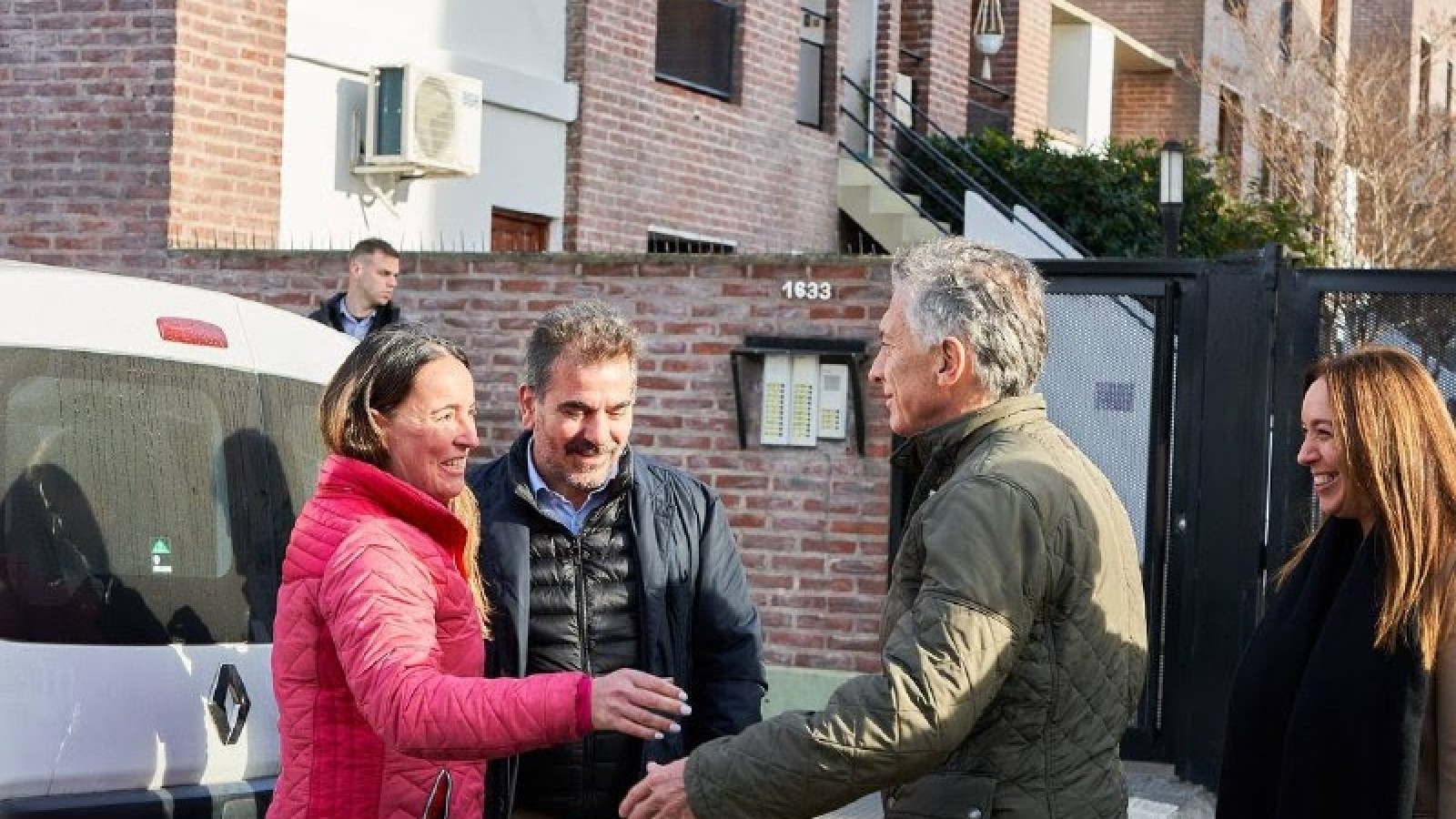 Macri, Vidal y Ritondo recorrieron el arroyo “El Gato” en La Plata
