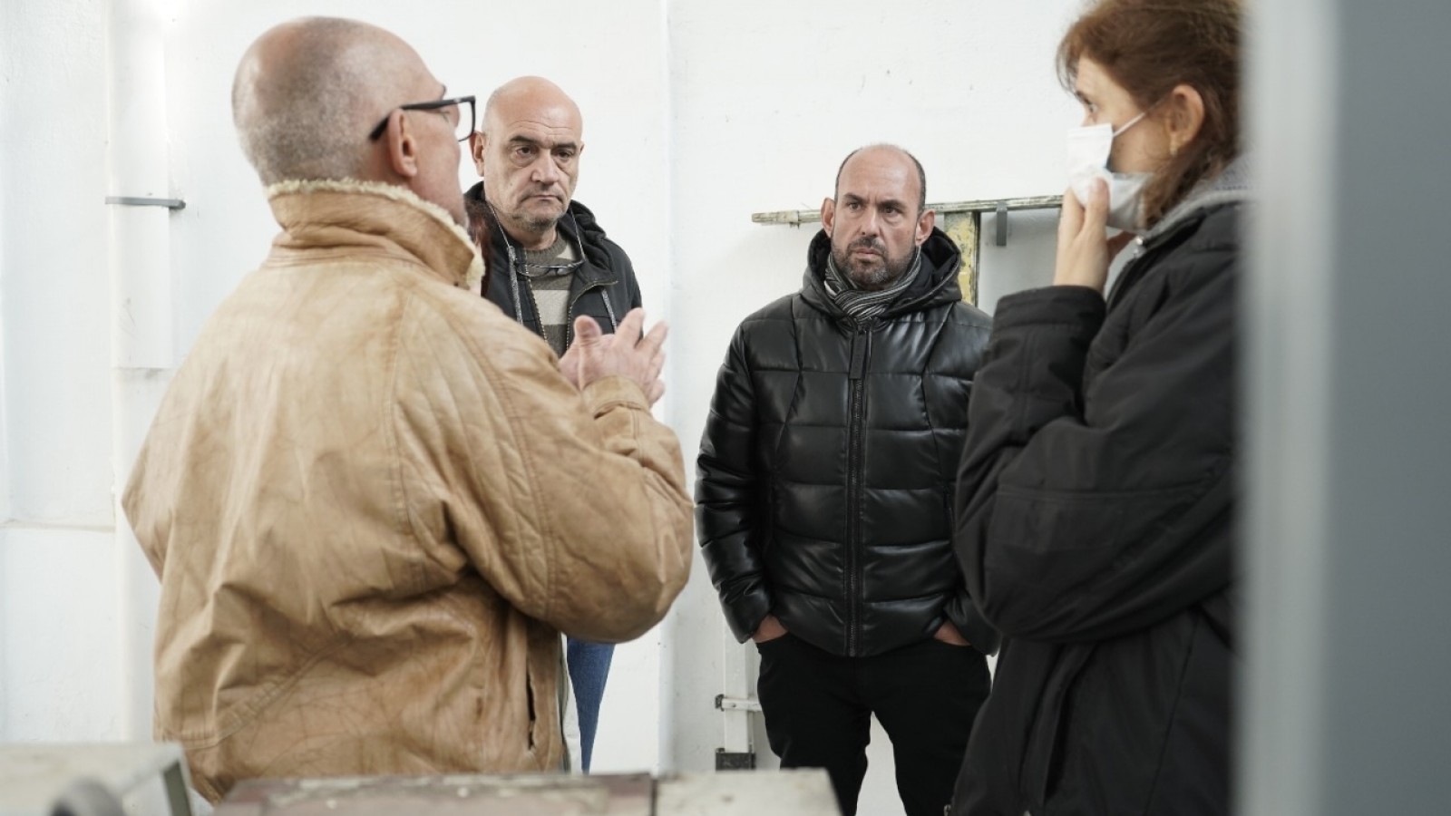 Avanzan las obras educativas en Baradero: Sanzio visitó las obras de la Escuela Técnica N°1