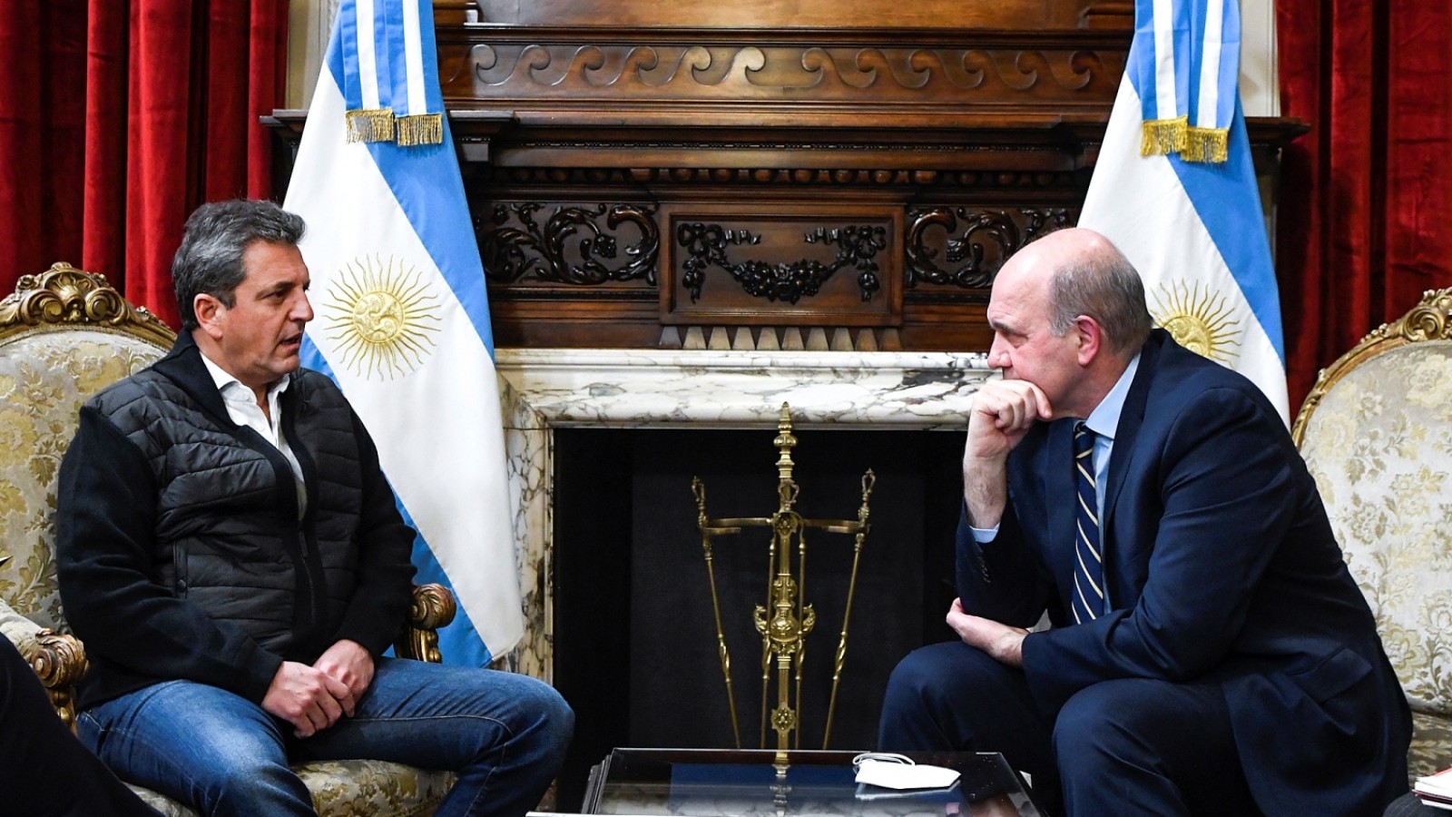 Massa recibió al representante del BID en Argentina