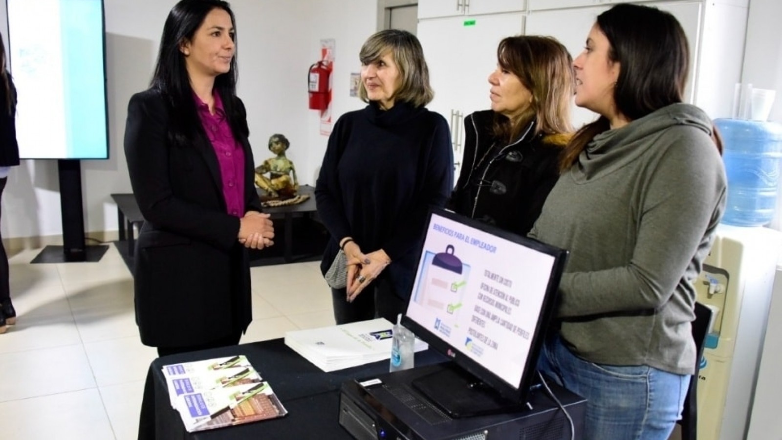 Se realizó una Ronda Multisectorial de Negocios en Malvinas Argentinas