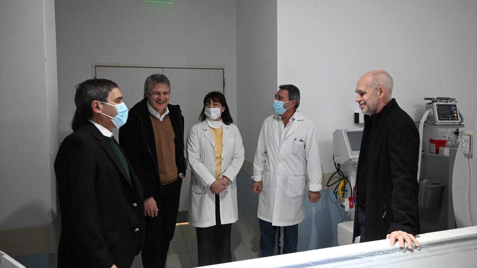 Rodríguez Larreta inauguró el nuevo tomógrafo del Hospital Álvarez