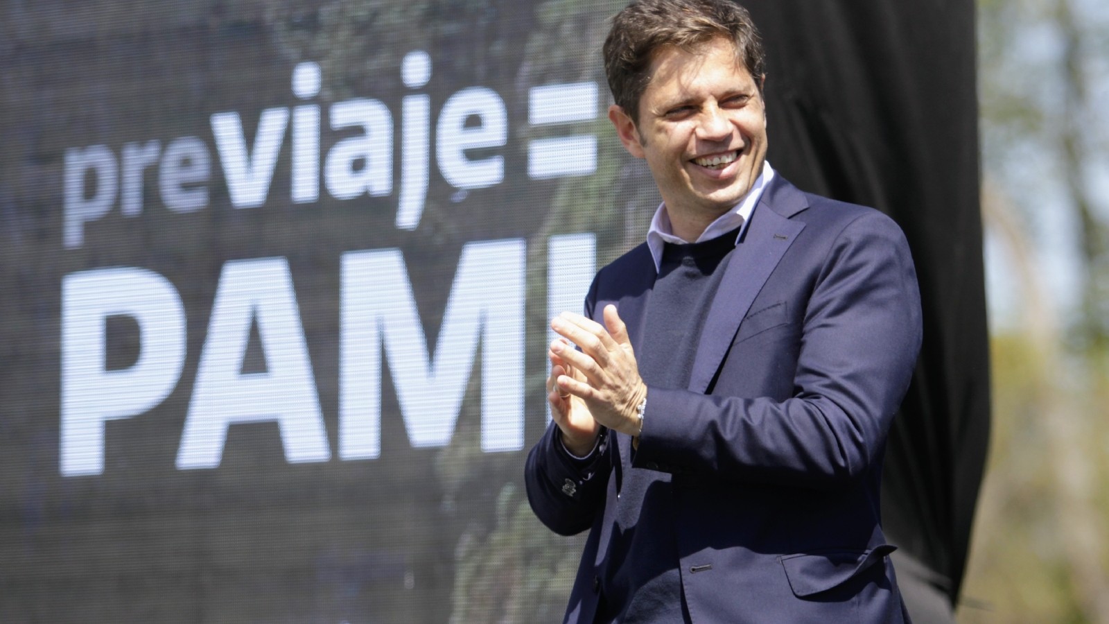 Kicillof participó del lanzamiento del programa Previaje PAMI