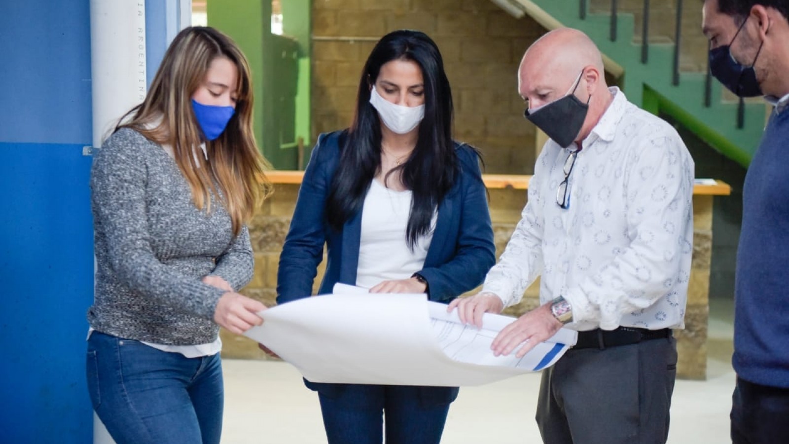 Puesta en valor del Polideportivo “Palmeras”: Noe Correa supervisó los avances