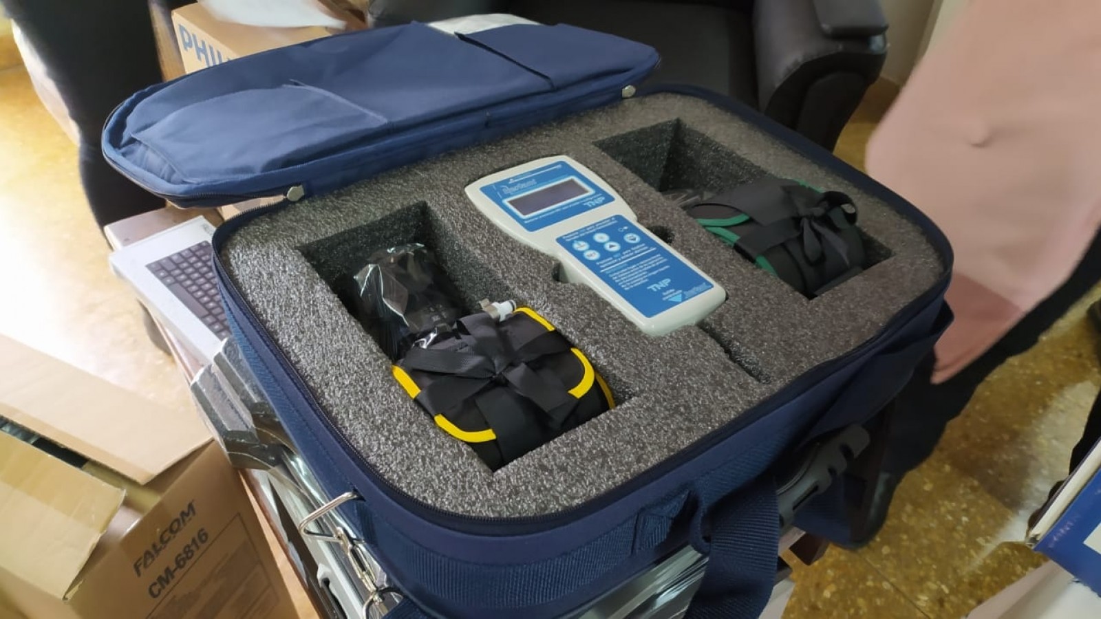 Entrega de nuevos elementos desde la Cooperadora del Hospital de San Pedro