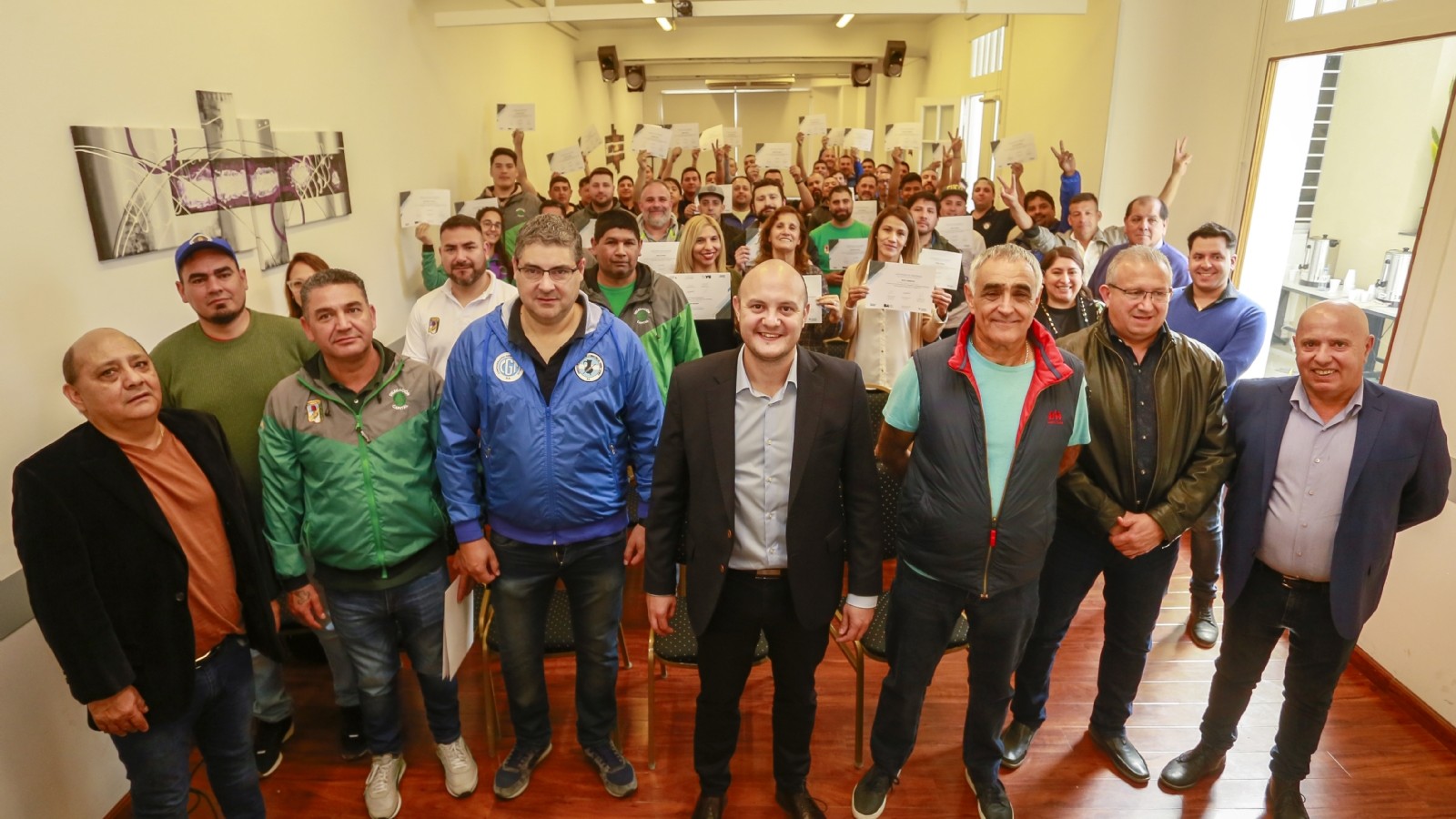 El Gobierno de la Ciudad realizó la entrega de diplomas del Ciclo de Formación para delegadas y delegados Sindicales