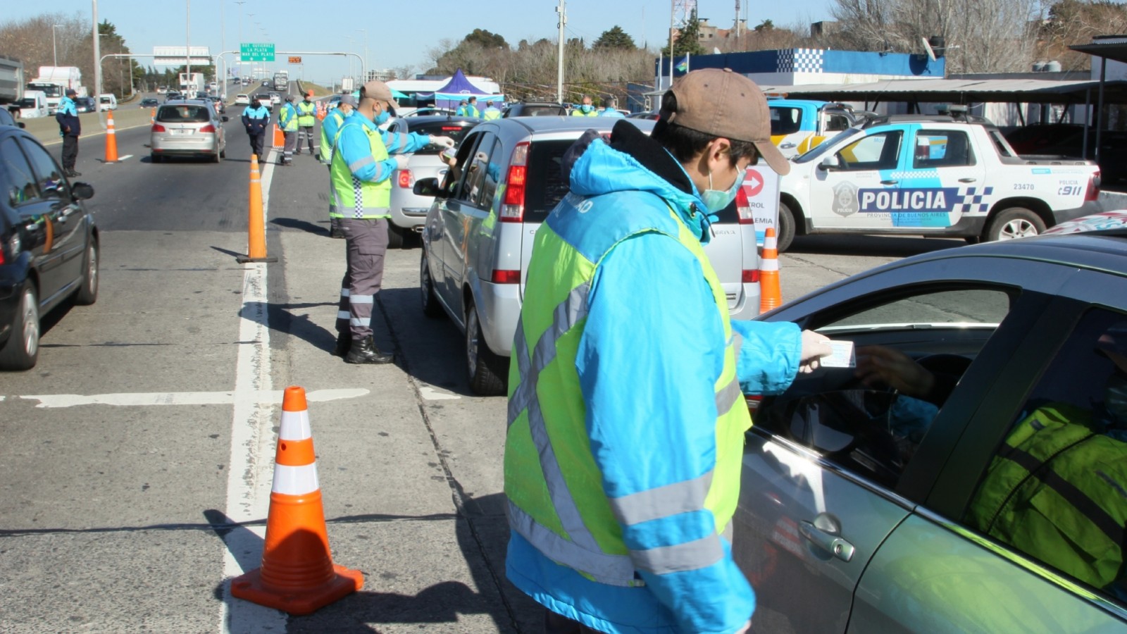 Refuerzo de controles vehiculares durante el fin de semana largo