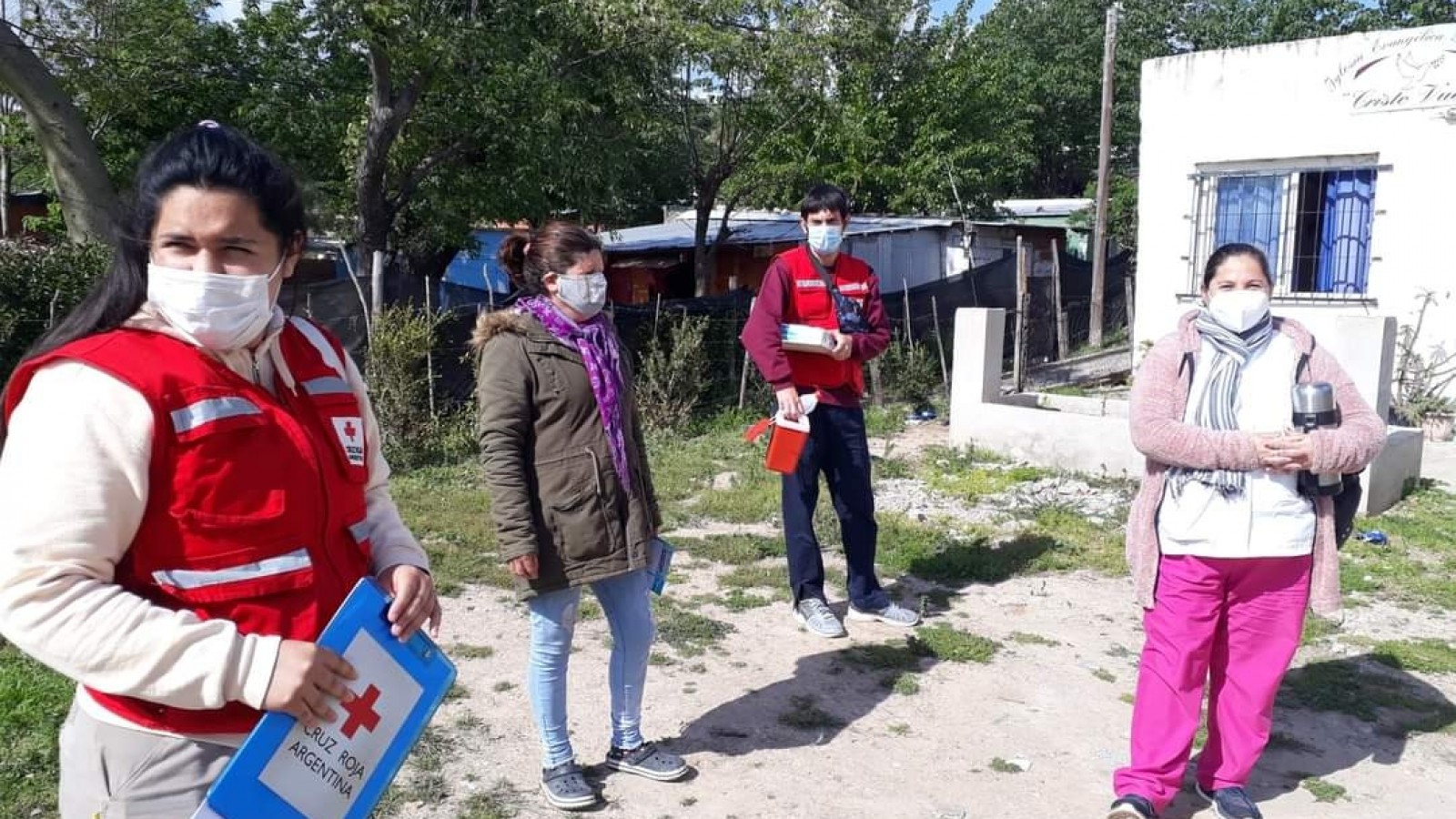 Operativo de vacunación y actualización de libreta en Bajo Cementerio de San Pedro