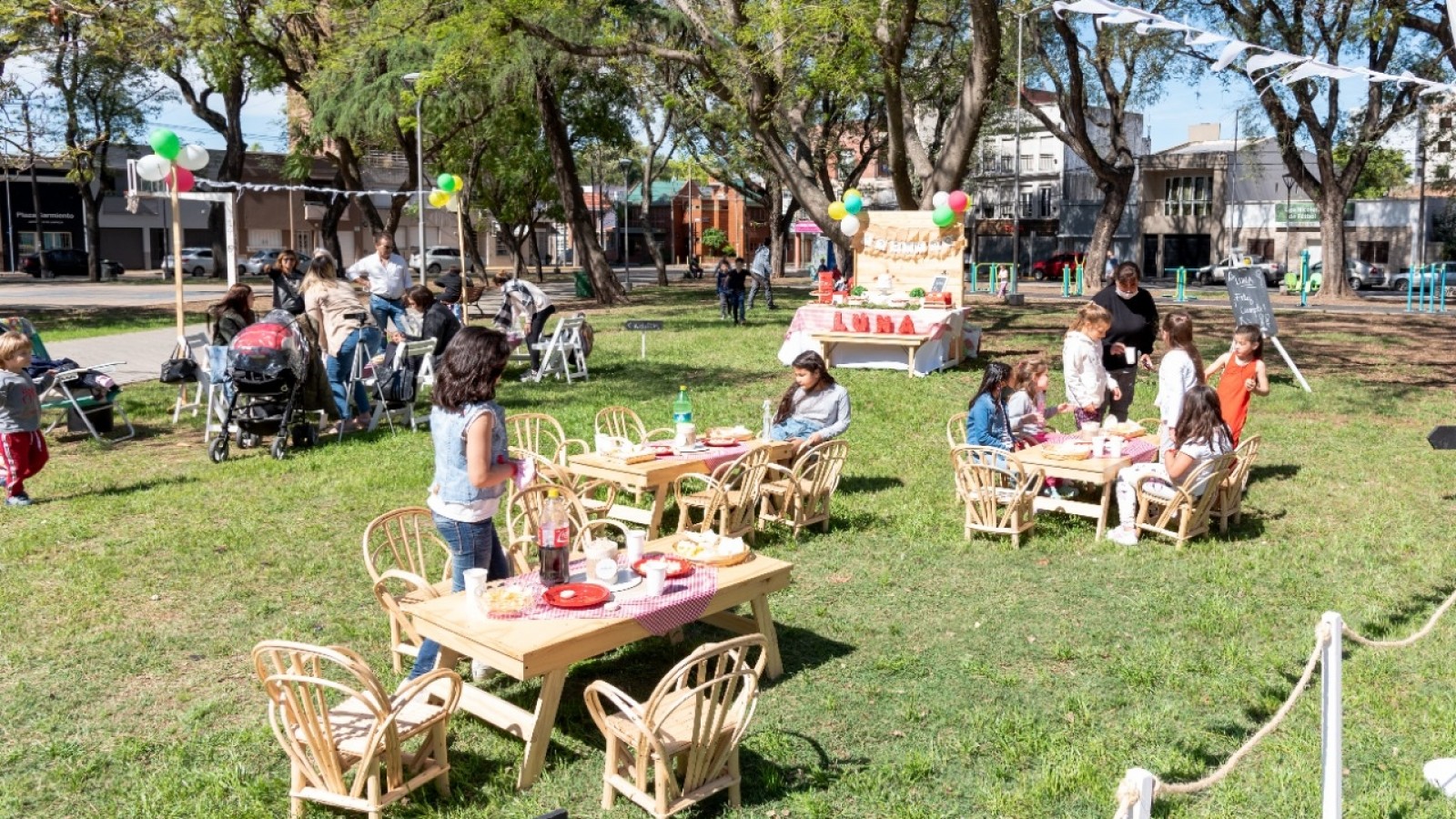 Actividades para todas las edades en los parques de San Nicolás