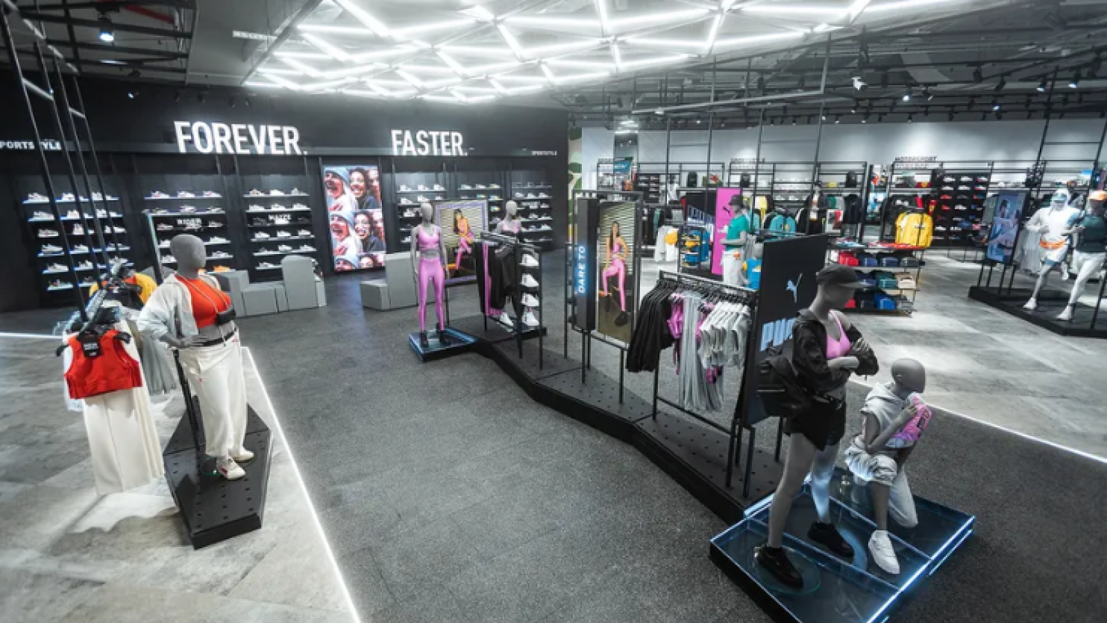 Puma invierte $ 220 millones en Argentina y abre la tienda más grande de Latinoamérica