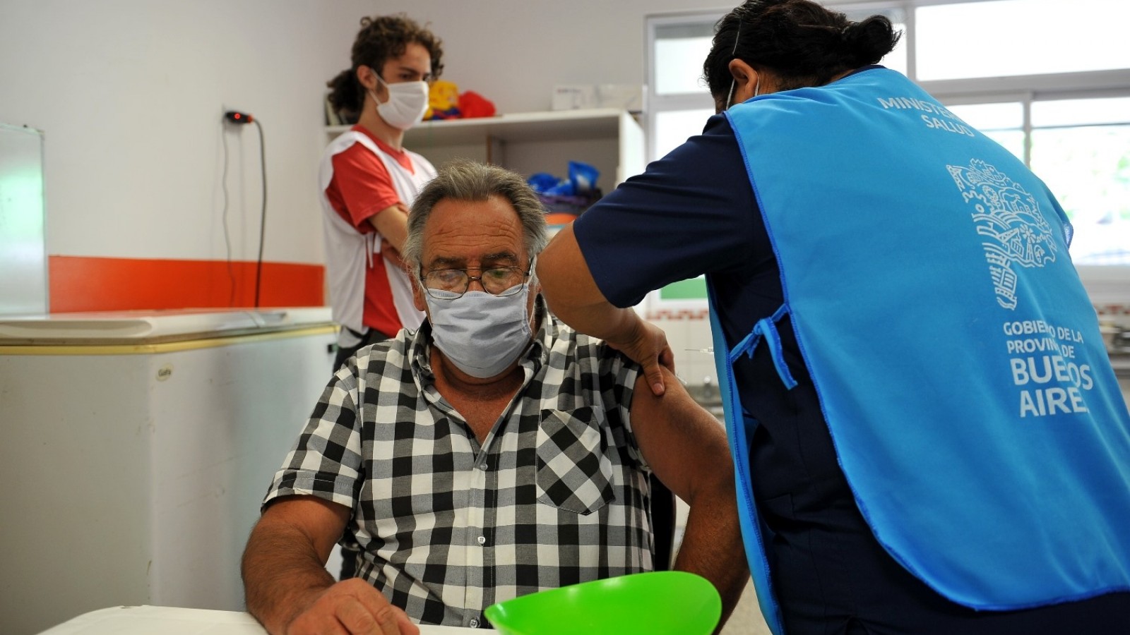 40 mil bonaerenses mayores de 60 años ya recibieron la vacuna contra el Covid-19