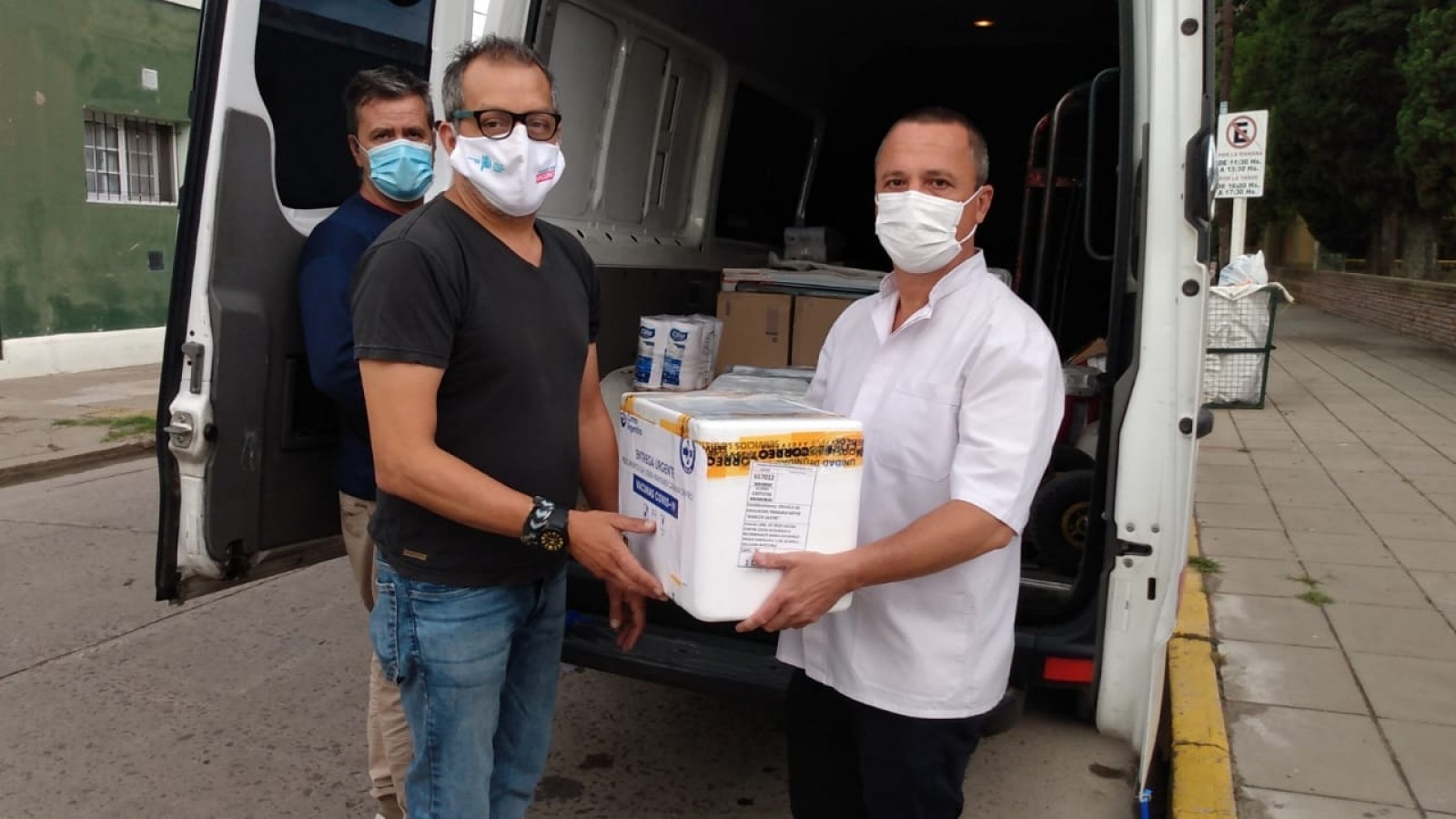 Llegaron a Baradero 500 dosis de la vacuna Covishield