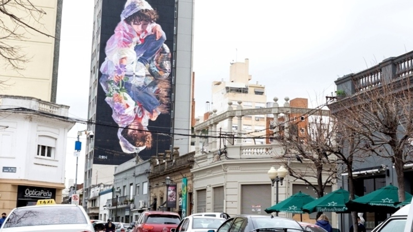 Un mural de San Nicolás fue elegido como el mejor del mundo