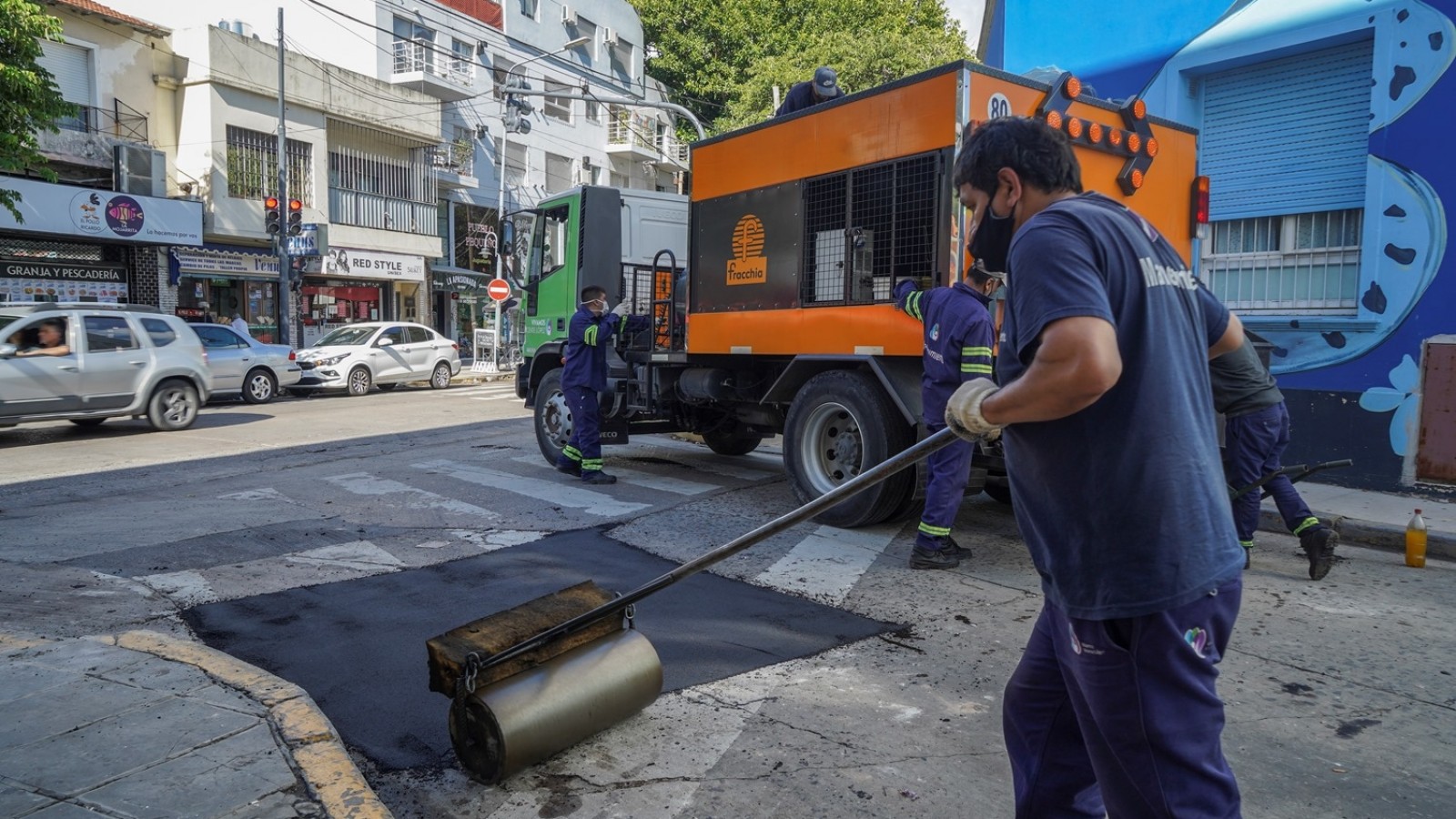 Continúa el Plan de Bacheo y Asfalto en Vicente López