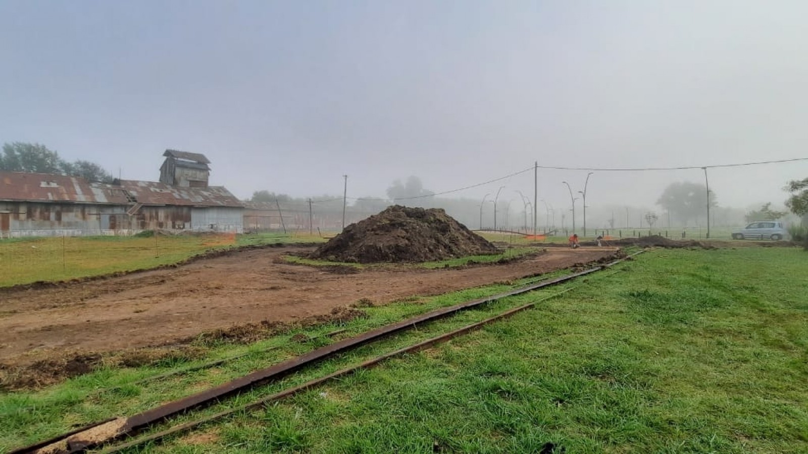 El Espacio Deportivo y Recreativo de Parque Belgrano de Pergamino ya empieza a tener su forma