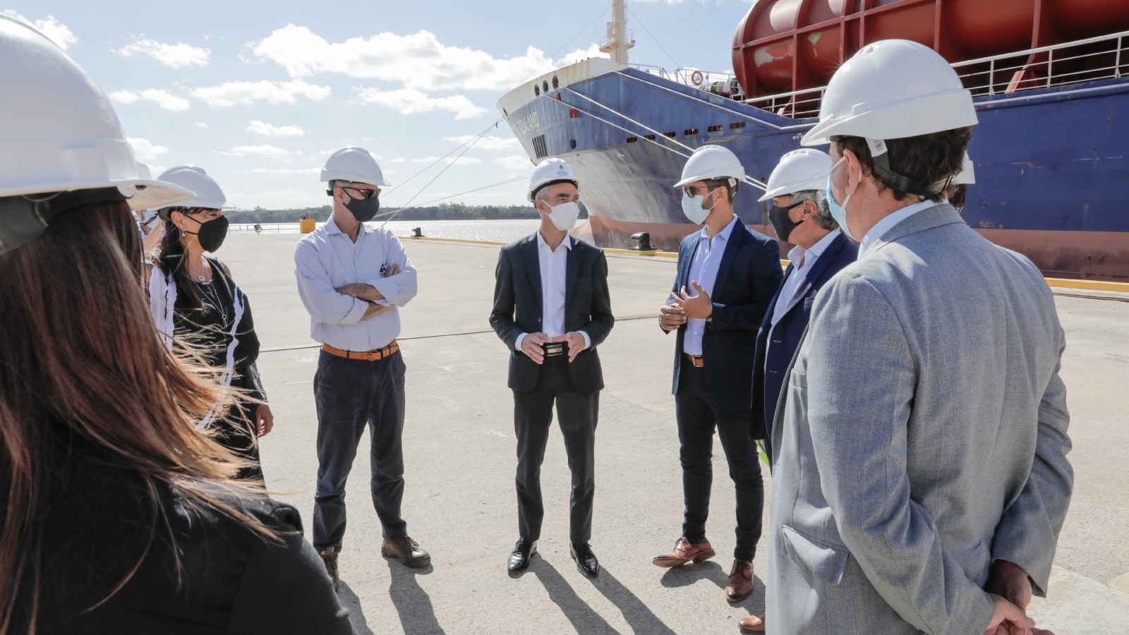 Meoni en Campana: “nos ponemos a disposición de todos los sectores para mejorar la logística del país”