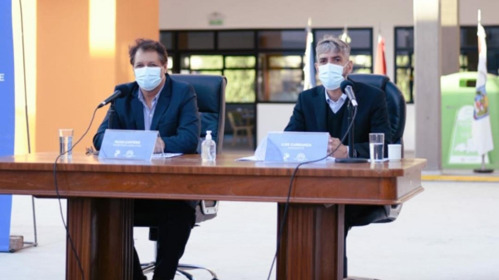 El HCD de Escobar sesionó al aire libre en el Colegio Preuniversitario “Dr. Ramón Cereijo”